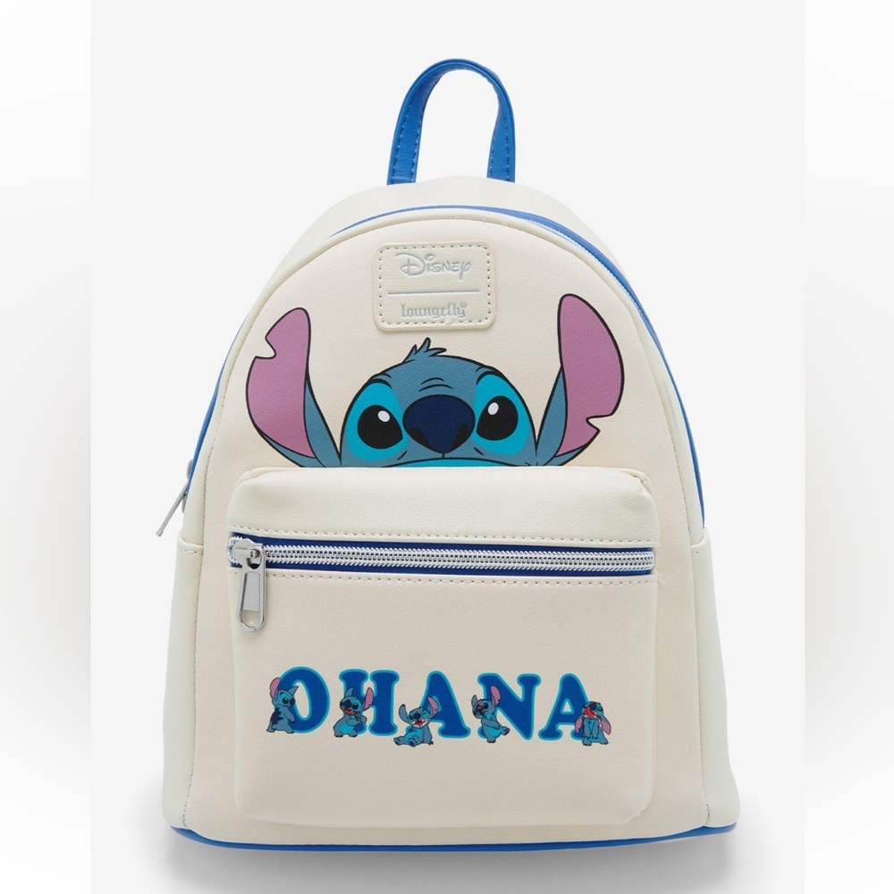 Loungefly Disney Lilo & Stitch Ohana Stitch Mini Backpack